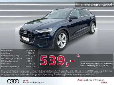 Gebraucht Audi Q8 Ambiente 286 PS (210 kW) 2023 Waitomoblau metallic SUV