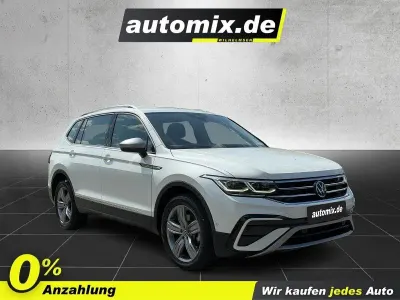 Gebraucht VW Tiguan Allspace Elegance 200 PS (147 kW) 2023 Oryxweiss perlmutteffekt SUV