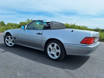 Gebraucht Mercedes SL320 231 PS (169 kW) 1995 Silber Cabrio