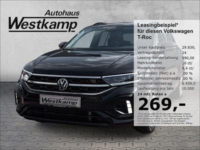 Usado VW T-Roc R-line 150 HP (110 kW) 2025 Preto SUV