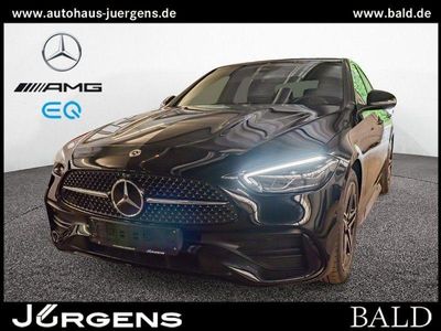 Schwarz unilack schwarz Gebraucht 2025 Mercedes C180 AMG Limousine | 39.880 € (Fairer Preis)