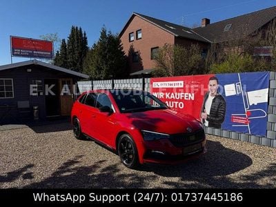 Usata Skoda Scala Monte Carlo 150 CV (110 kW) 2020 Rosso Utilitaria
