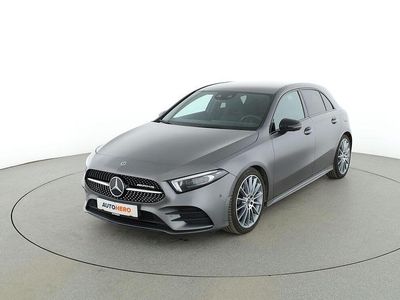 Usata Mercedes A250 AMG line 224 CV (164 kW) 2018 Grigio Berlina