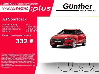 Gebraucht Audi A3 204 PS (150 kW) 2025 Progressivrot metallic Limousine