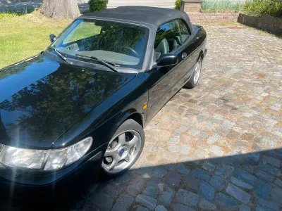 Gebraucht Saab 9-3 Cabriolet 131 PS (96 kW) 2000 Schwarz Cabrio
