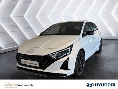 Neu Hyundai i20 Blackline 90 PS (66 kW) 2026 Weiss Kleinwagen