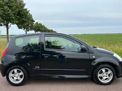 Gebraucht Citroën C2 VTR Sport 60 PS (44 kW) 2007 Schwarz Kleinwagen