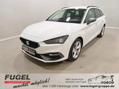 Używany Seat Leon ST FR 150 KM (110 kW) 2022 Biały Kombi