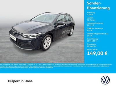Schwarz Gebraucht 2023 VW Golf VIII Life Kombi | 23.480 € (Guter Preis)