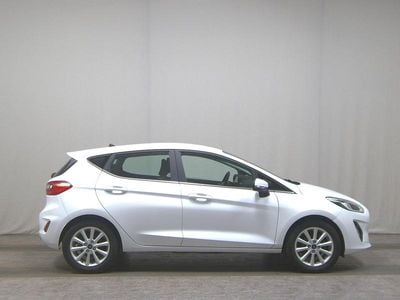 Gebraucht Ford Fiesta Titanium 125 PS (91 kW) 2019 Weiss Kleinwagen
