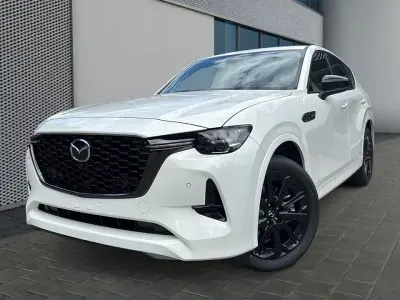 Neu Mazda CX-60 Homura-Line 328 PS (241 kW) 2025 Rhodium white SUV