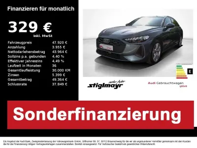 Gebraucht Audi A5 Sport 204 PS (150 kW) 2025 Horizontblau metallic Kombi