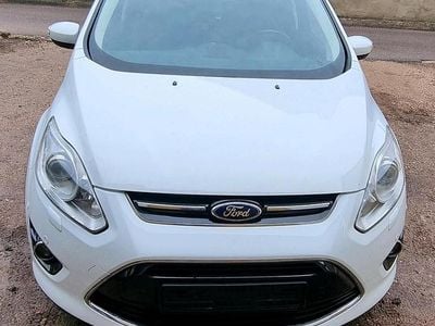 Gebraucht Ford Grand C-Max Titanium 150 PS (110 kW) 2014 Weiß Van / Kleinbus