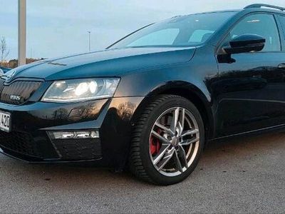 gebraucht Skoda Octavia RS Kombi, schwarz, Navi, AHK, uvm