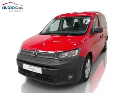 Second-hand VW Caddy Maxi 122 CP (89 kW) 2022 Roșu Monovolum