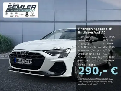 Occasion Audi A3 S-Line 150 ch (110 kW) 2025 Blanc Berline