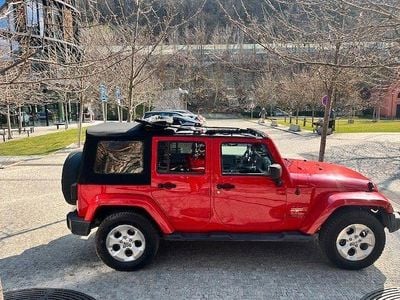 Gebraucht Jeep Wrangler Sahara 200 PS (147 kW) 2013 Rot SUV