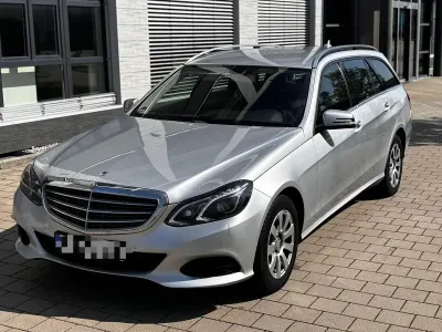 Brugt Mercedes E220 177 HK (130 kW) 2014 Sølv Stationcar