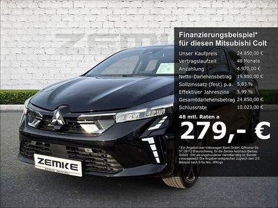Neu Mitsubishi Colt Edition 94 PS (69 kW) 2025 M) (schwarz Limousine