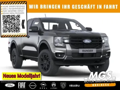 Ny Ford Ranger XLT 241 HK (177 kW) 2026 Grå Pickup / Ladvogn