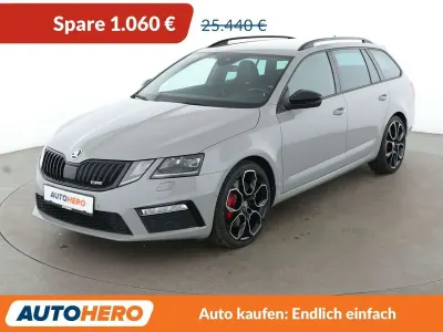 Gebraucht Skoda Octavia RS 245 PS (180 kW) 2020 Seda steel/steel grau Kombi