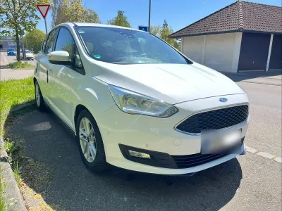 Usata Ford C-MAX Trend 125 CV (91 kW) 2016 Bianco Monovolume
