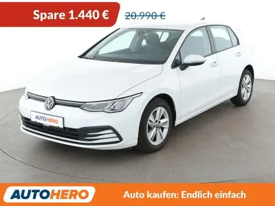 Gebraucht VW Golf VIII Life 131 PS (96 kW) 2024 Weiß Limousine
