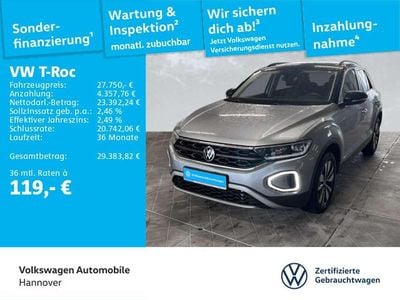 Pyritsilber metallic Gebraucht 2025 VW T-Roc Goal SUV | 27.750 € (Guter Preis)