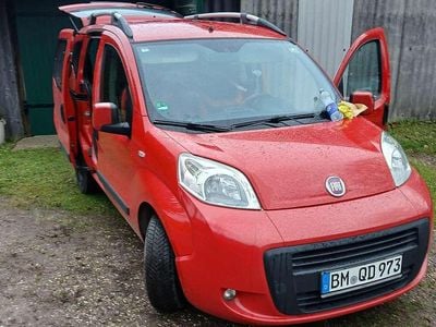 Gebraucht Fiat Qubo Dynamic 73 PS (53 kW) 2009 Rot Van / Kleinbus