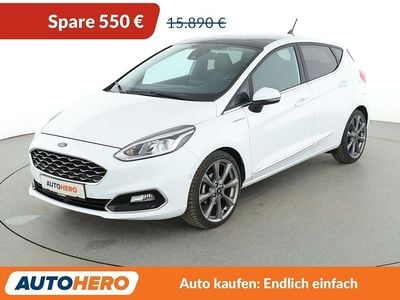 Gebraucht Ford Fiesta Vignale 101 PS (74 kW) 2019 Weiß Kleinwagen