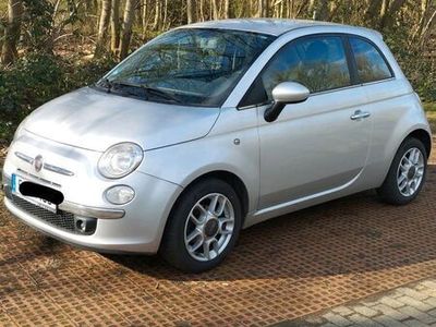 gebraucht Fiat 500 silber