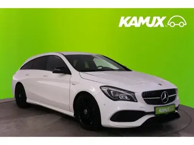 Gebraucht Mercedes CLA200 AMG line 170 PS (125 kW) 2018 Weiß Coupé
