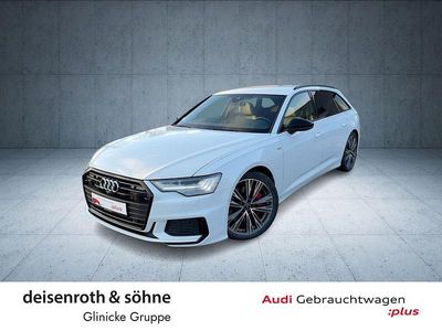 Gebraucht Audi A6 Ambiente 367 PS (269 kW) 2022 Gletscherweiß metallic Kombi