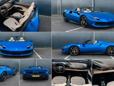 Gebraucht Ferrari 296 663 PS (487 kW) 2025 Blau Cabrio