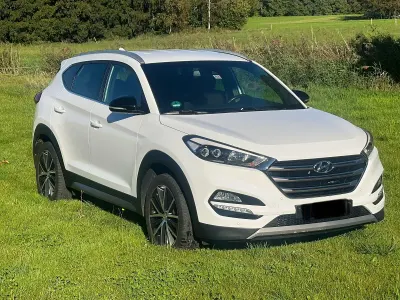 Gebraucht Hyundai Tucson Passion 177 PS (130 kW) 2018 Weiß SUV