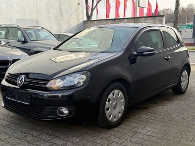 Gebraucht VW Golf VI Team 122 PS (89 kW) 2010 Schwarz Kleinwagen