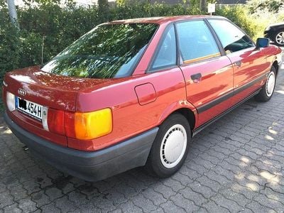 Gebraucht Audi 80 75 PS (55 kW) 1990 Rot Limousine