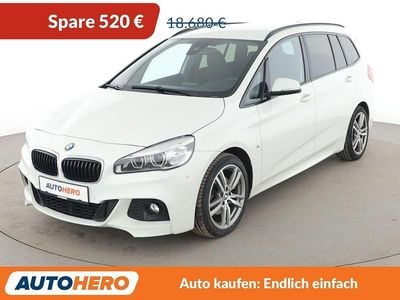 Gebraucht BMW 218 Gran Tourer M Sport 150 PS (110 kW) 2017 Weiß Van / Kleinbus