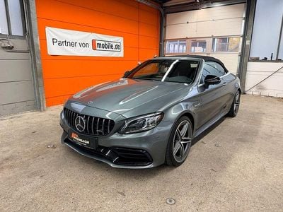 Gebraucht Mercedes C63S AMG AMG 510 PS (375 kW) 2020 Selenitgrau  metalliclack Cabrio