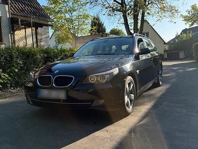 Brugt BMW 520 Exclusive 177 HK (130 kW) 2009 Sort Stationcar