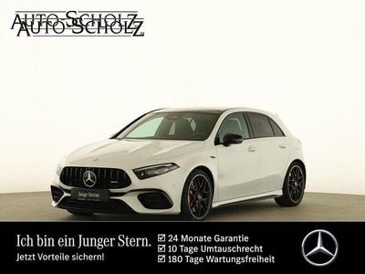 Weiß Gebraucht 2023 Mercedes A45 AMG AMG Limousine | 48.896 € (Fairer Preis)