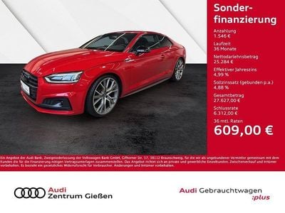 Second-hand Audi A5 S-Line 190 CP (139 kW) 2019 Roșu Coupe