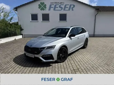 Gebraucht Skoda Octavia RS 245 PS (180 kW) 2022 Brillantsilber metallic Kombi