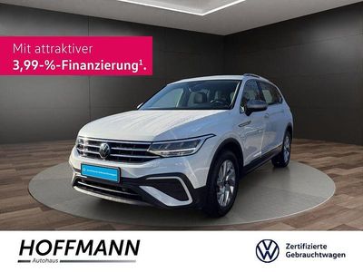 Weiß Gebraucht 2021 VW Tiguan Allspace Life SUV | 25.380 € (Fairer Preis)