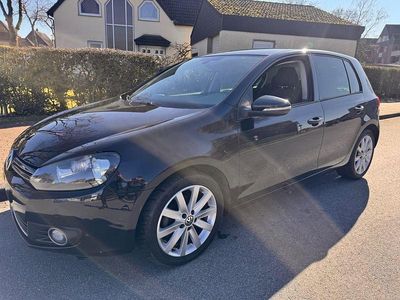 Gebraucht VW Golf VI Highline 122 PS (89 kW) 2010 Schwarz Kleinwagen