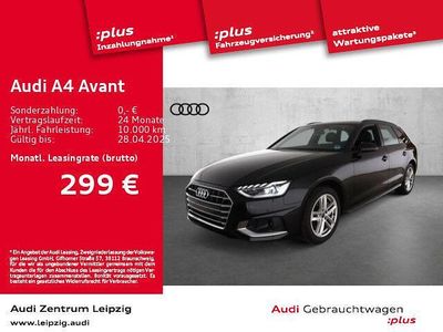 Gebraucht Audi A4 Advanced Plus 204 PS (150 kW) 2024 Mythosschwarz metallic Kombi