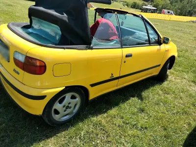 Gebraucht Fiat Punto Cabriolet 88 PS (64 kW) 1999 Gelb Cabrio