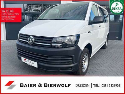 gebraucht VW Transporter T6Kasten 9 Sitzer Klima PDC 150PS