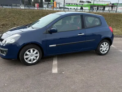 Gebraucht Renault Clio 101 PS (74 kW) 2007 Blau Kleinwagen