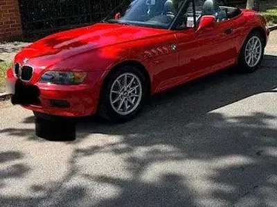 Brugt BMW Z3 140 HK (102 kW) 1997 Rød Cabriolet